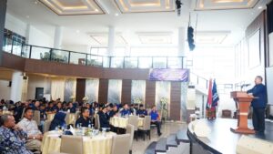 Pidato Ketua DPD Nasdem Tanjungpinang, Bobby Jayanto.