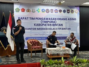 Imigrasi Bintan Perkuat Pengawasan Orang Asing Melalui Rapat TIMPORA