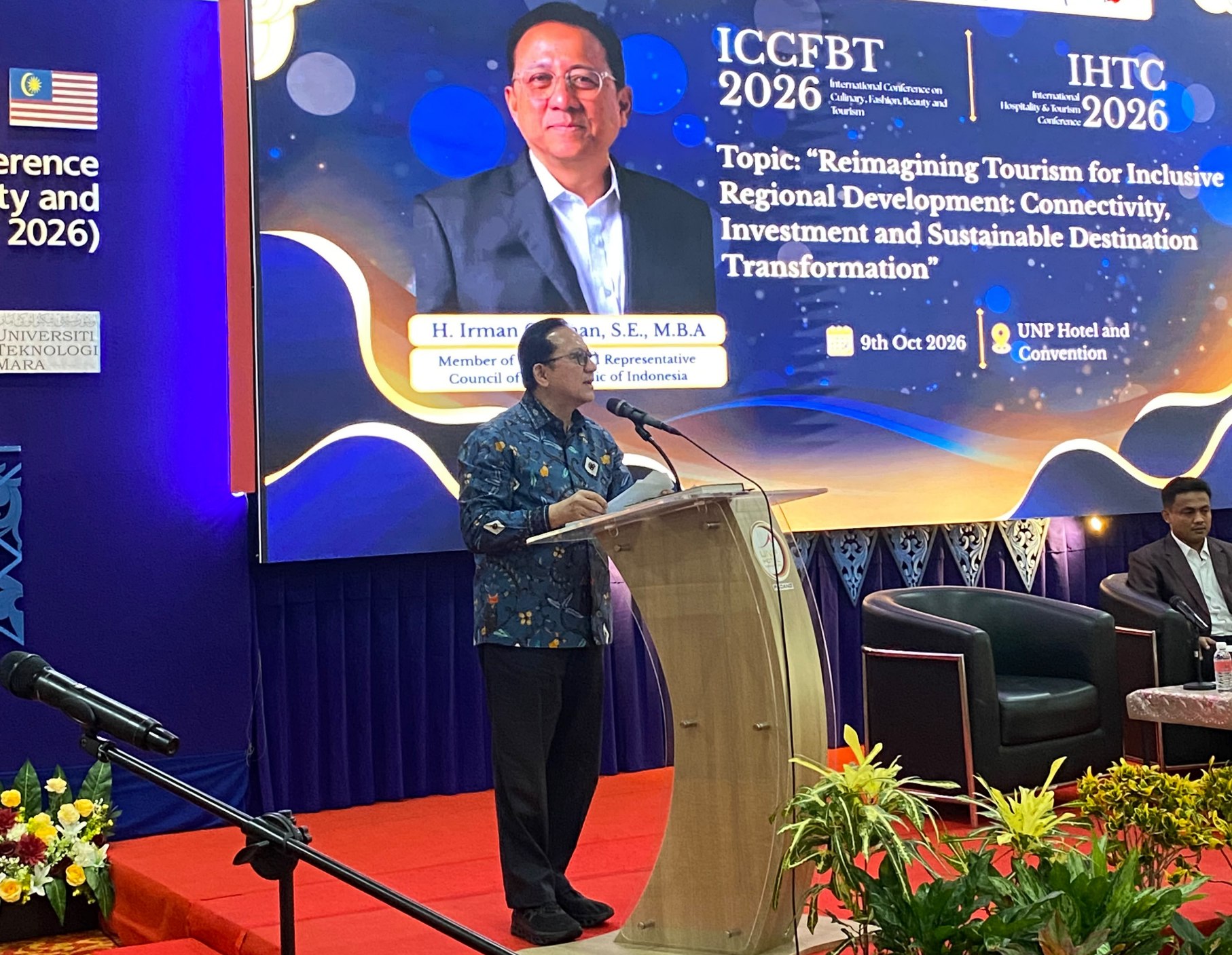 Perkuat Pariwisata dan Investasi Sumbar, Irman Gusman Dorong Jalur Johor–Padang