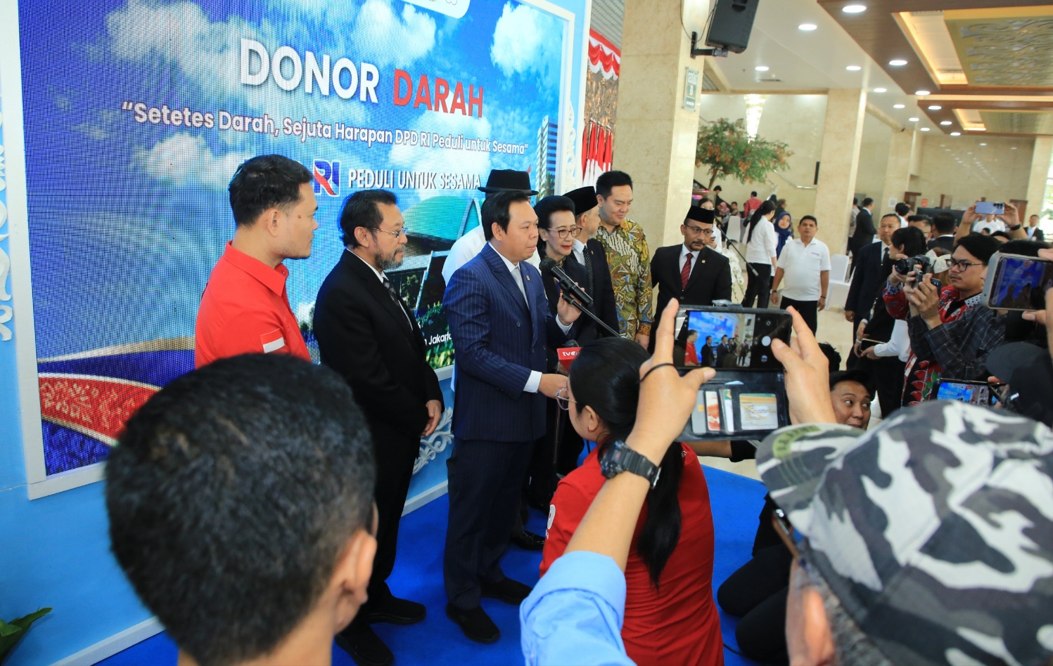 Dorong Aksi Donor Darah Digelar Serentak di 38 Provinsi, Sultan: DPD RI Harus Berdampak